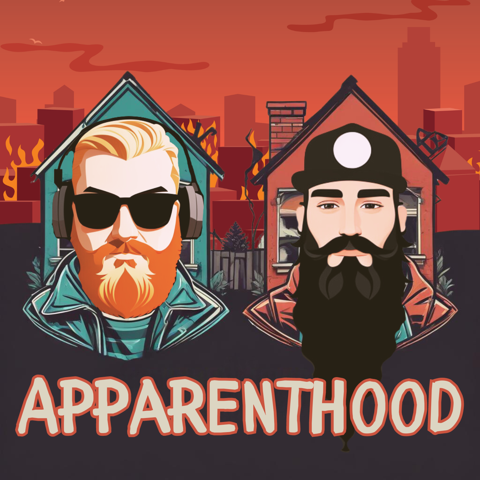Apparenthood Podcast is a podcast where two dads share their real take on being a dad.